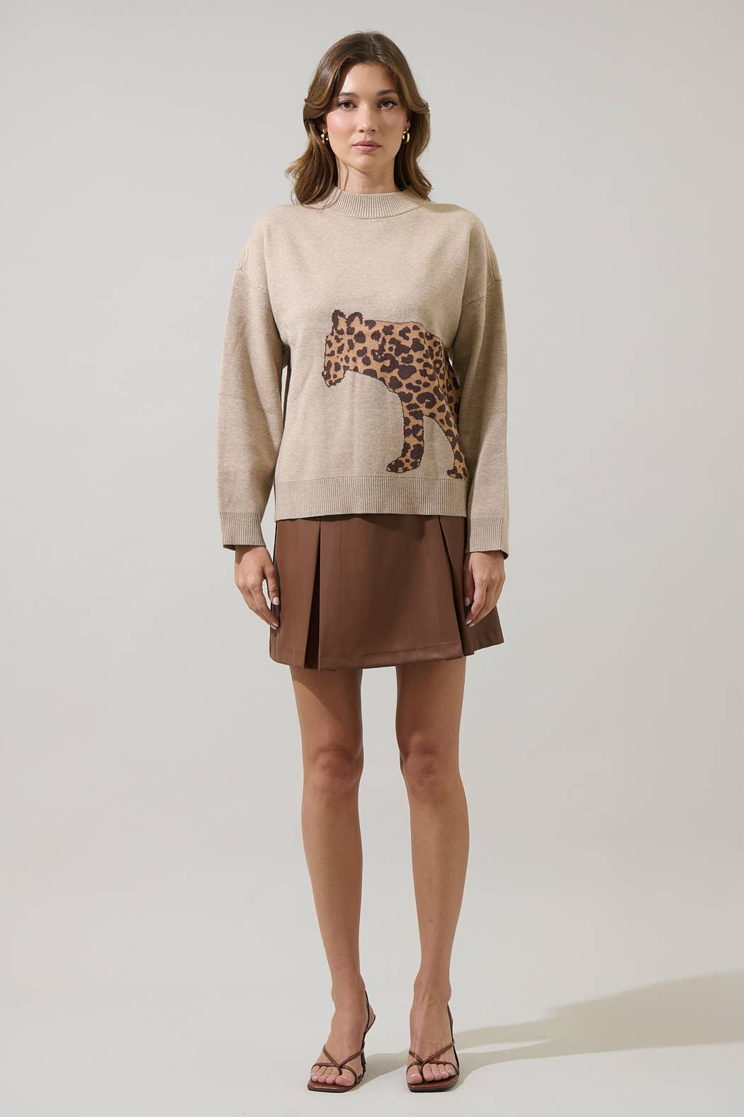 LEOPARD SWEATER