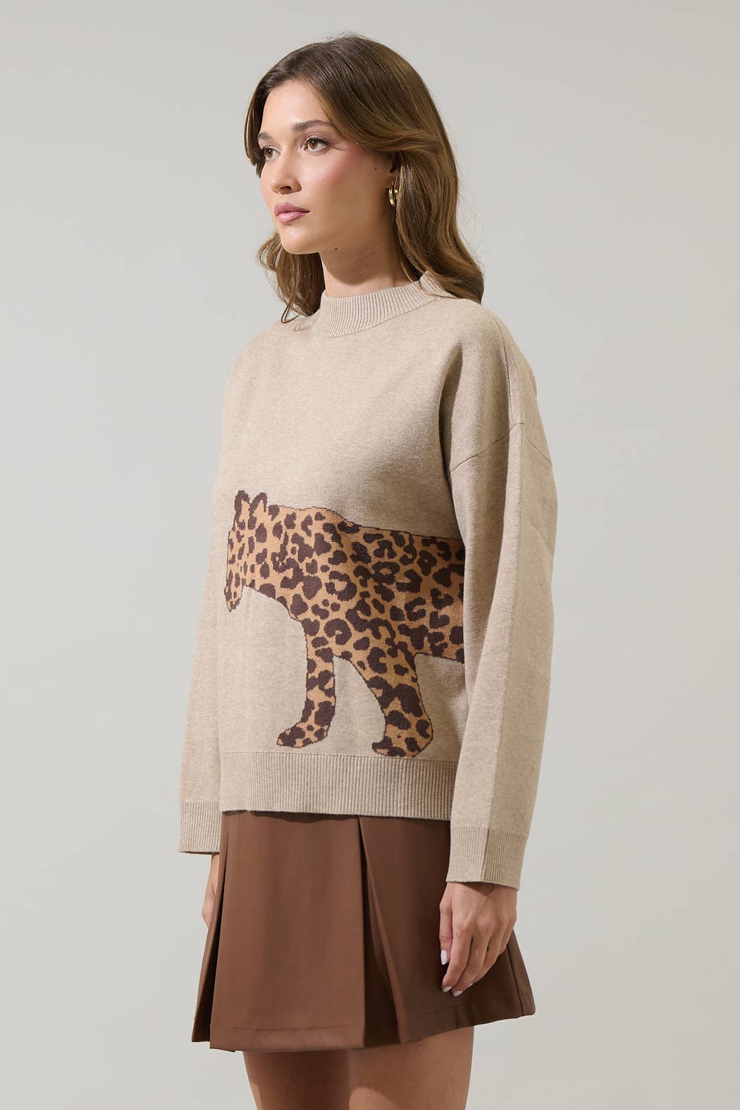 LEOPARD SWEATER