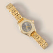 Pave Trim Octagonal Watch