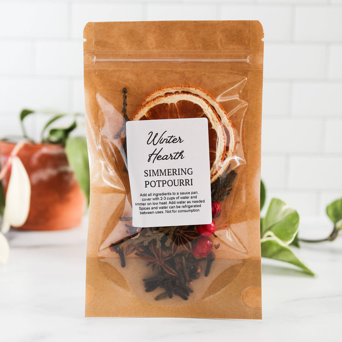 Winter Hearth Simmer Pot