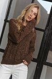 LONG SLEEVE LEOPARD PRINT TOP