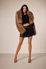 Luxe Fur Fall Cropped Jacket