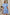 LDC Flower Print Puff Sleeve Tiered Dress: Blue